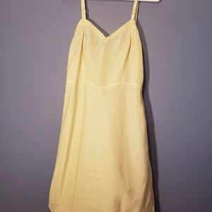 Vintage Cottagecore Slip with Eyelet Detailing.